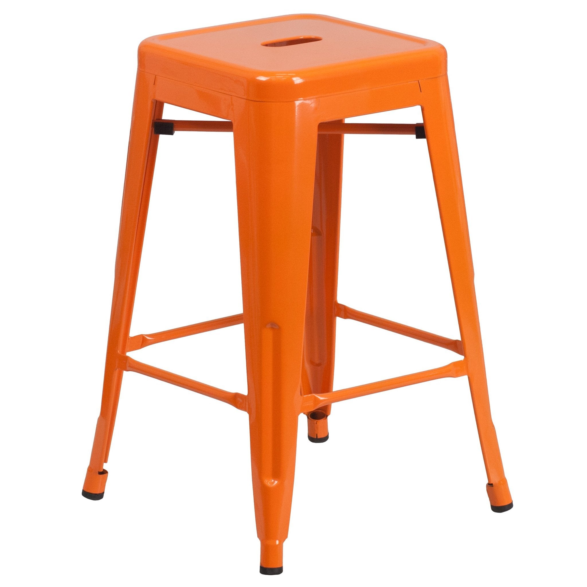 30" Kai Backless Metal Bar Stool