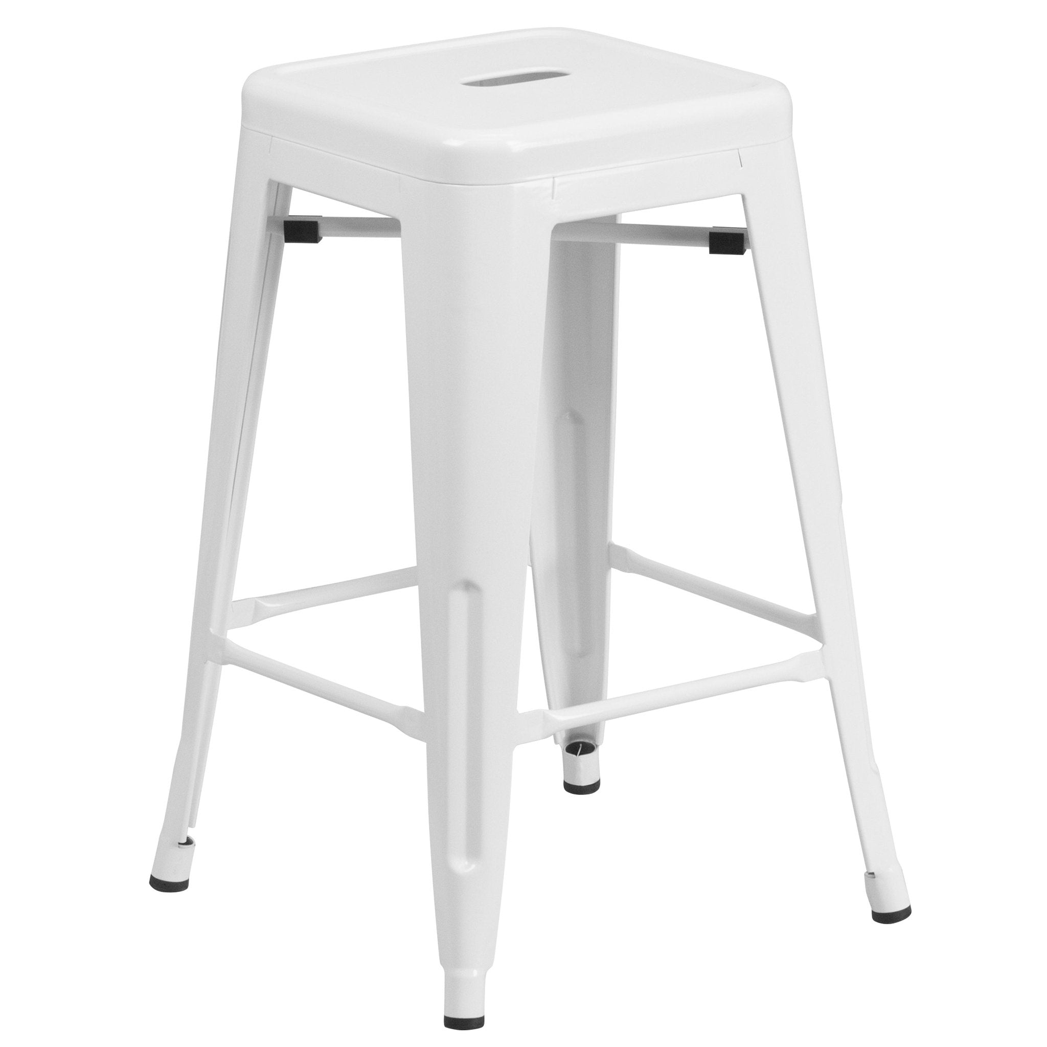 30" Kai Backless Metal Bar Stool